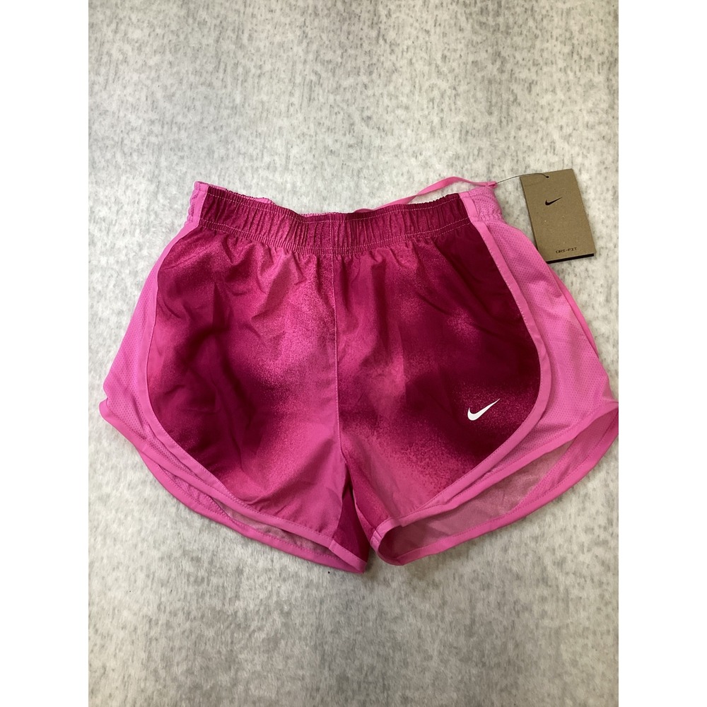 Nike Womens Dri-FIT Tempo Running Shorts Pink Ombre FQ6261-675 XS